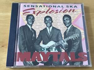 The Maytals Sensational Ska Explosion 輸入盤CD 検:Toots ＆ メイタルズ Rocksteady Reggae Coxsone Skatalites Prince Buster Byron Lee