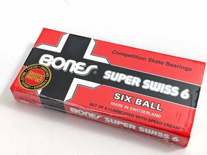 未開封 BONESBEARING ボーンズ ベアリング SUPER SWISS 6BALL ベアリングセット《U8594