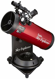【中古】Kenko 天体望遠鏡 Sky Explore SE-AT100N RD 反射式 口径100mm 焦点距離450mm 卓上型 自動追尾機能付 SE-AT100N RD