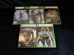 Xbox360 ★ Tomb Raider トゥームレイダー アニバーサリー ライズ レジェンド アンダーワールド ララ クロフト Rise Anniversary Legend