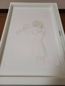 カードキャプターさくら 縦長大判　直筆動画　　セル画の下絵