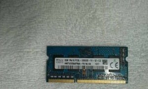 送料無料　パソコン増設メモリ　韓国製　２GB　SKｈｙｎｉｘ　ＰＣ３Ｌ-12800Ｓ－１１－１２－Ｃ３　動作確認品