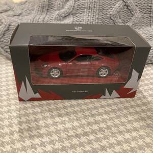 PORSCHE 911 Carrera 4S Coup, Pullback RED 赤1:43 ポルシェ新品　送料無料