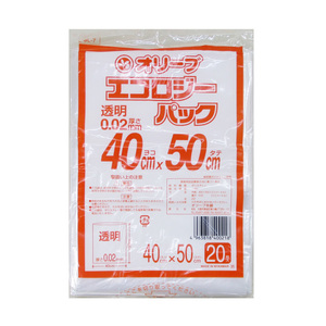 送料無料 15Lゴミ袋 室内くず入れ用 0.02ｍｍ厚 15リットル （透明 ）400ｘ500ｃｍ 20枚入り SL-7/0218ｘ１０冊セット/卸