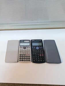 関数電卓　2点まとめて　CASIO　fx-911MS　fx-82ES　カシオ　計算機　電卓