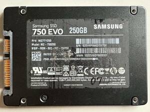 SAMSUNG【動作確認済み】SSD 250GB 0712
