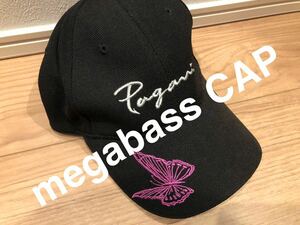 【CAP 帽子】Megabass メガバス キャップ②パギーニ　PAGINI（検:POPX、希少、ポップX、POPMAX、SP-C、廃盤、ワンテン、ルアー）※同梱可