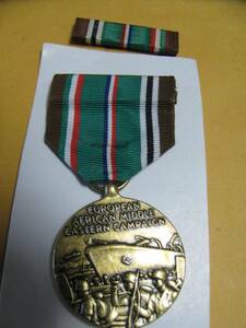 アメリカ　ヨーロパ・アフリカ・中東戦争記念メダル　1941-1945