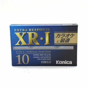 【新品・未使用】Konica XR・I 10 ノーマルポジション TYPE1 オーディオカセットテープ XR-1 10 往復10分/片面5分 [S204898]