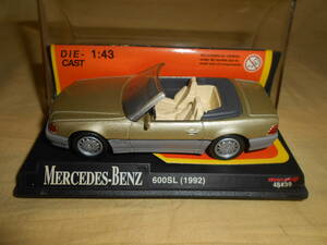 DIE-CAST　1:43　MERCEDES-BENZ 600SL（1992）