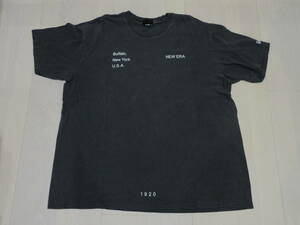 6689★ユーズド★NEWERA ニューエラ スミクロ 1920　Tシャツ【サイズXXL】カッコイイ