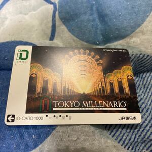 イオカードJR東日本東京ミレナリオ光のトンネル2001-2002