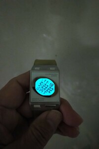 カシオ CASIO FS-00 ぺラ Film Watch 電池交換済み ワールドタイム DATABANK 機能つき 薄型デジタル 美品 90年代