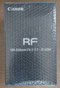 新品　キヤノン RF100-500mm F4.5-7.1L IS USM 約2年保証