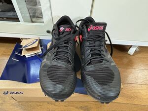 正規品／アシックス 1093A195 HEATFLAT 12 （ブラック/ガンメタル） サイズ：26.0cm ASICS 陸上競技用　スパイクシューズ