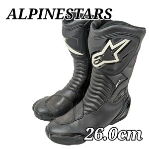 アルパインスターズ SMX-S 26cm レーシングブーツ ライディングブーツ alpinestars ブラック