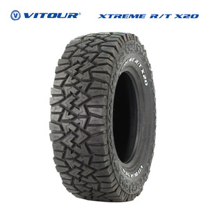 送料無料 ヴィツァー サマータイヤ VITOUR XTREME R/T X20 LT285/70R17 121/118Q 【1本単品 新品】