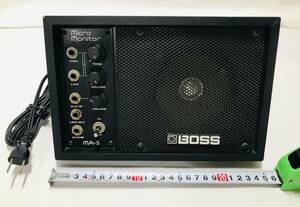 ■BOSS ■Micro Monitor マイクロモニター ■Roland ローランド ■BOSS MA５ ■楽器 機材 スピーカー ■電源入電確認済 