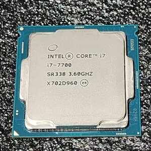 CPU Intel Core i7 7700 3.6GHz 4コア8スレッド KabyLake PCパーツ インテル 動作確認済み (2)