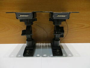 S2094*BOSE ボーズ＊GENUINE PARTS 純正パーツ　設置器具　金具＊スピーカーブラケット 天吊り金具＊ BLACK ＊2点セット品中古#*