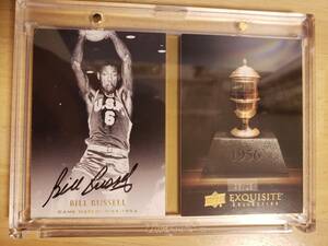 15枚限定 サイン 2012 -13 UD EXQUISITE BILL RUSSELL Auto (#/15) / ビル ラッセル Autograph 