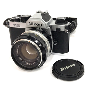 1円 Nikon FM2 NIKKOR-S Auto 1:1.4 50mm 一眼レフ フィルムカメラ マニュアルフォーカス