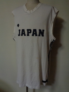 バスケットボール 日本代表 デサント 支給品 プラクティス カットオフ Tシャツ ユニホーム