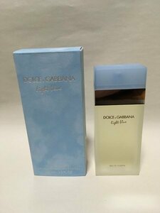 未使用品 ドルチェ＆ガッバーナ ライトブルー EDT 100ml