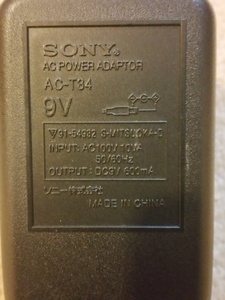 ＳＯＮＹ　電話機　ＡＣ　ＰＯＷＥＲ　ＡＤＡＰＴＯＲ