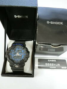 36294◆【CASIO カシオ】G-SHOCK GA-710-1AJF クォーツ腕時計