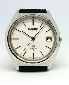 1円～ 【OH済 仕上げ済】 セイコー グランドセイコー ハイビート 5645-7011 1974年製 自動巻き 56GS GRAND SEIKO HI-BEAT （014）