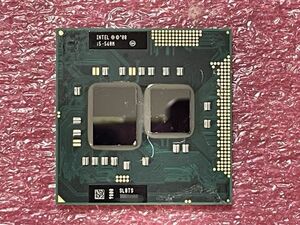 #1325 Intel Core i5-560M SLBTS (2.66GHz/ 3M/ Socket G1) 保証付 #01