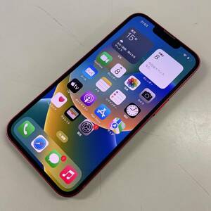 au アップル iPhone 13 128GB A2631 MLNF3J/A レッド SIMロック解除済