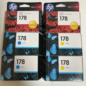 HP純正インク　178 フォトブラック、シアン、イエロー