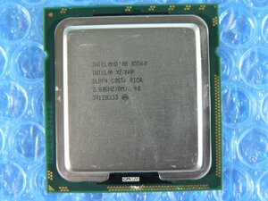 1CCM //Intel Xeon X5560 2.8GHz SLBF4 8M_6.40 Quad(4)-Core Nehalem-EP D0 Socket1366(LGA)//HP ProLiant DL380 G6取外//(同ロット)在庫4