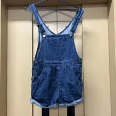 サロペット ショートパンツ ロンパース