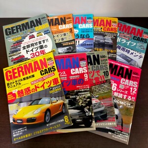 GERMAN CARS 2006年 BMWポルシェ ジャーマンカーズ メルセデスベンツ 雑誌 本　まとめ売り