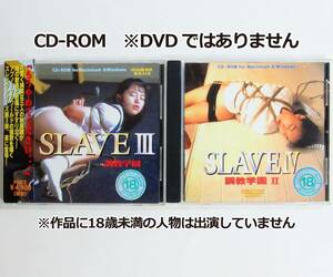 中古 CD-ROM　イエローボックス　SLAVE Ⅲ　Ⅳ　香坂ゆりえ 杉浦沙織 南あや 田中汐実 吉川由貴 成瀬珠理