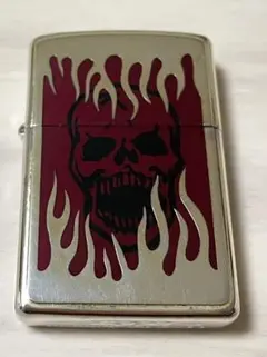 血まみれスカルZippo