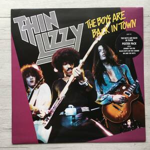 THIN LIZZY THE BOYS ARE BACK IN TOWN UK盤　未使用ポスター