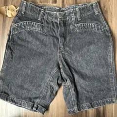 tenderloin DENIM SHORTS WASH BLACK