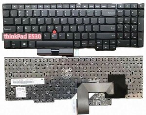 キーボード 英語 Lenovo/IBM thinkPad E530 E530c E535 E545