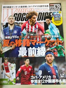 ワールドサッカーダイジェスト/WORLD SOCCER DIGEST 2019.6 NO.533 日本スポーツ企画出版社/アントワーヌ・グリーズマン/雑誌/B3226844