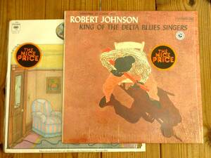 2枚セット Robert Johnson ロバートジョンソン King Of The Delta Blues Singers & Vol. 2 Columbia CL1654 & PC30034 US盤 シュリンク