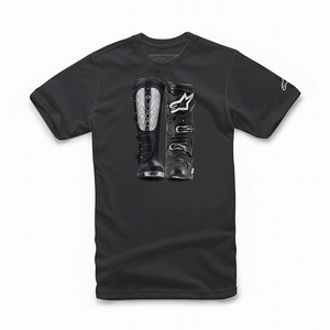 アルパインスターズ 1212-72026-10-M ビクトリールーツ Tシャツ ブラック M ロゴT 半袖 バイクウェア ダートフリーク