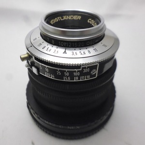 ソニーEマウント改造レンズ カラースコパー 50mmF3,5 管理J941-1