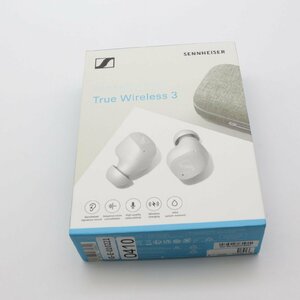 3242▲ ゼンハイザー Sennheiser ワイヤレスイヤホン MOMENTUM True Wireless 3 シングルダイナミックドライバー ホワイト【0410】