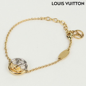 中古 ルイヴィトン ブレスレット レディース ブランド LOUIS VUITTON ブラスレ LtoV Ｍ69589 ゴールド アクセサリー