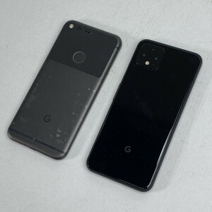 FUZ 【ジャンク品】 1円〜 起動不可 初代pixel ＆ pixel4 本体のみ 2個セット Google グーグルピクセル スマホ 〈110-240427-NM-10-FUZ〉