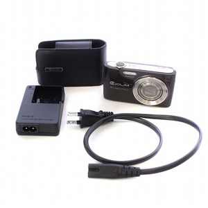 カシオ CASIO コンパクトデジタルカメラ デジカメ 充電器付き ケース付き 茶 ブラウン EX-Z400 EXILIM /AQ ■GY18 その他